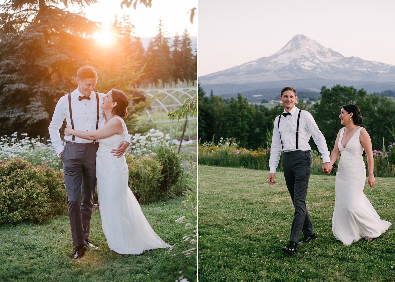  Evening sunlight portraits at mt hood organic farms 