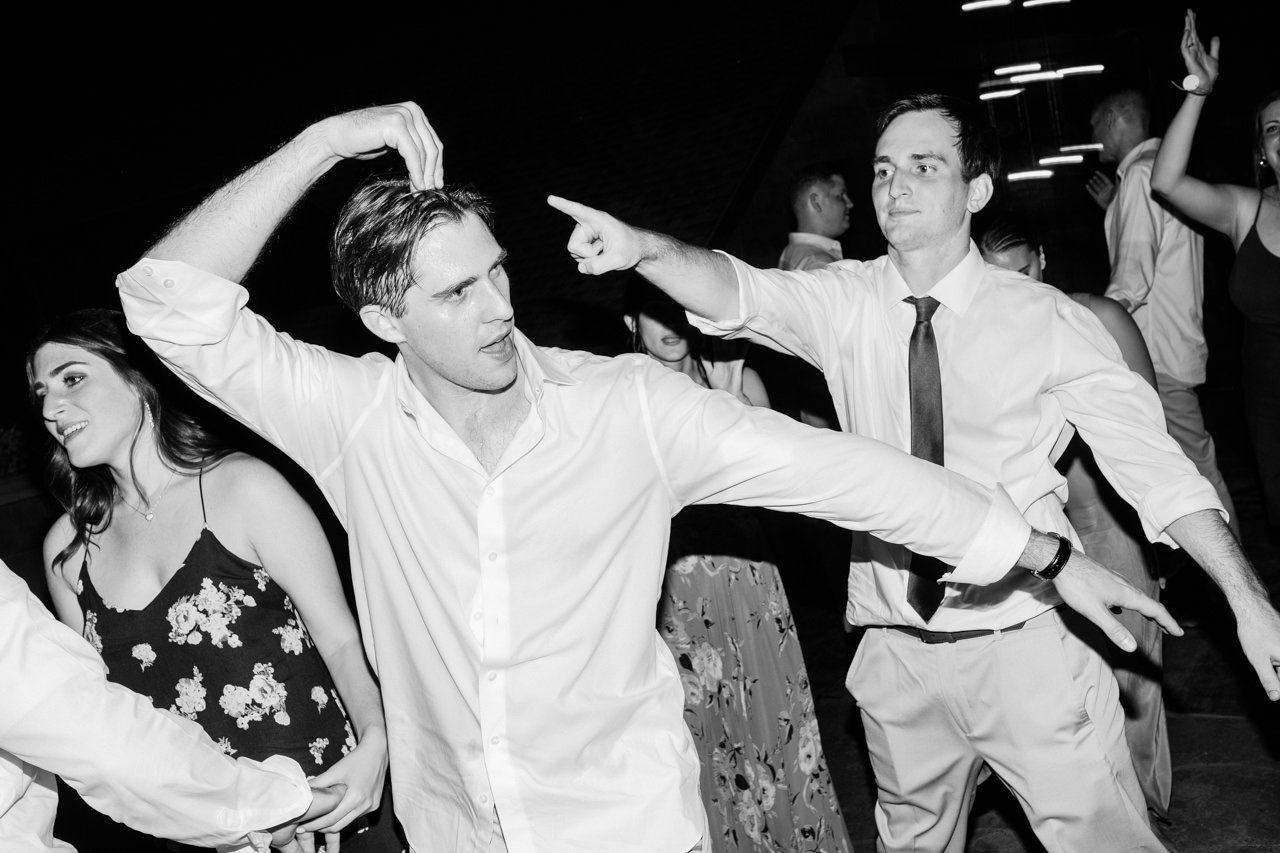  Groom twirls on head during sloppy dance party 