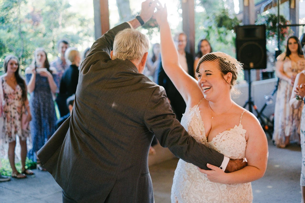  Father spins himself during bride dance 