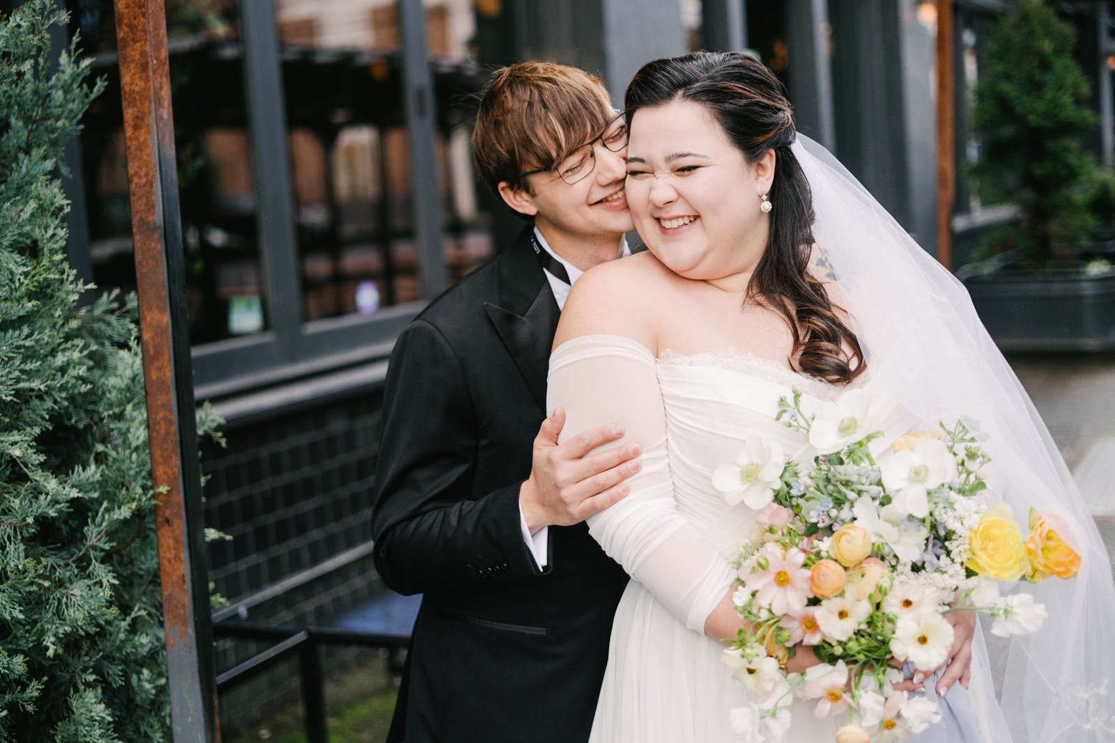the evergreen portland joyful film wedding