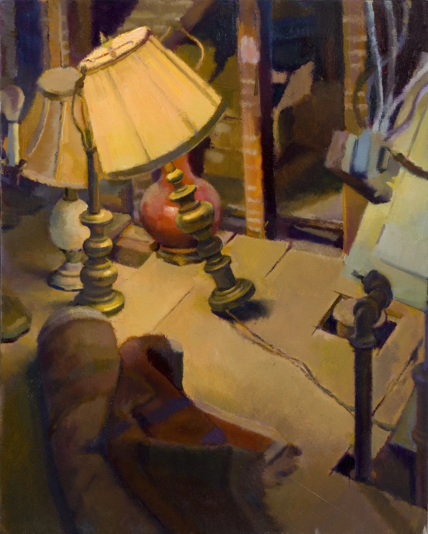 The Attic, 24x18, oil on linen, 2006, Private Collection