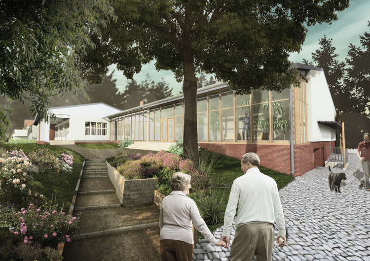 Projektowanie obiektów użyteczności publicznej - Dom Seniora "Wilga"