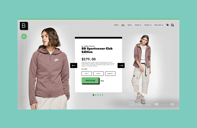 Beautiful Destinations: Ecommerce 