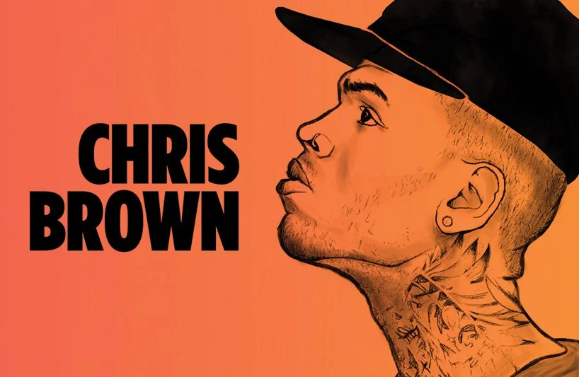 Rolling Stone Editorial Illustration: Chris Brown