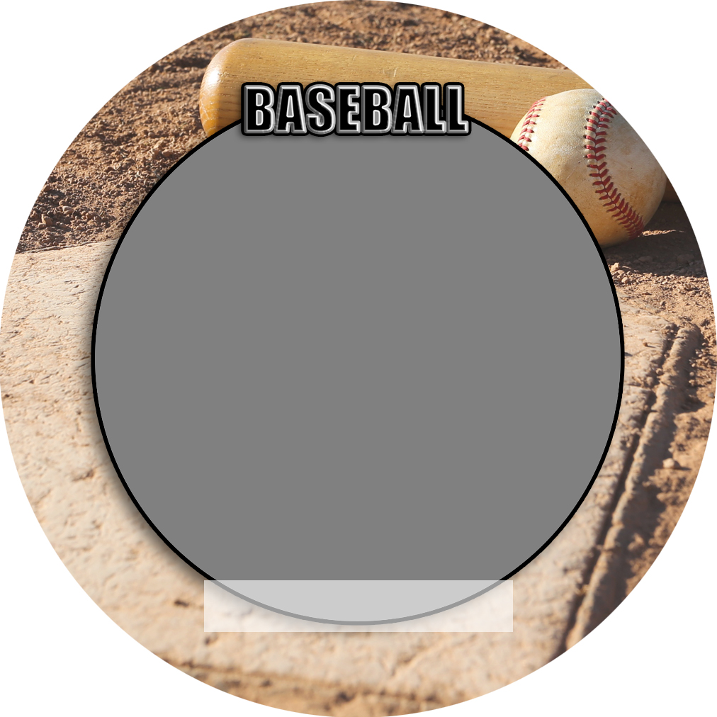 Sports Baseball Specific 3" Round Magnet and Button