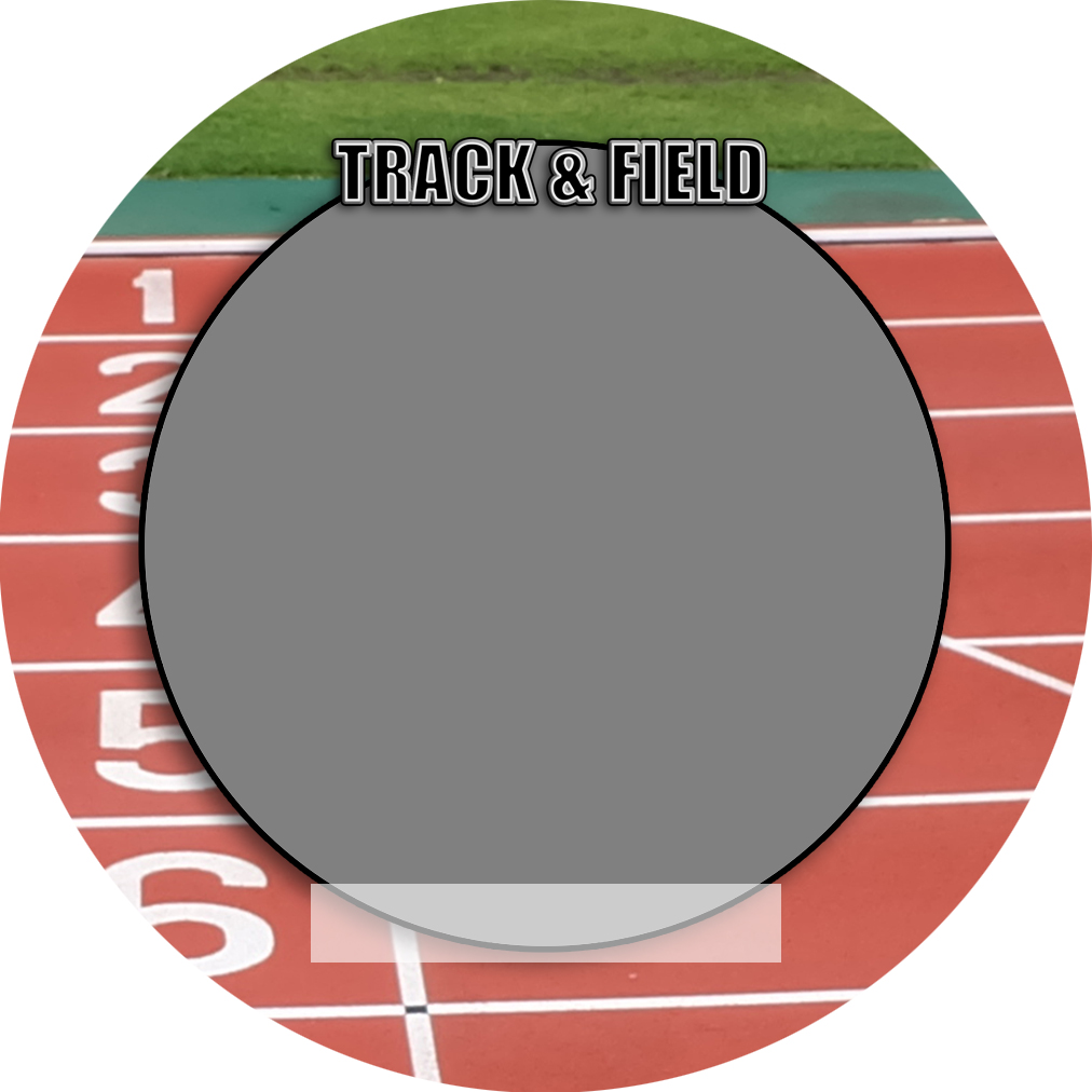 Sports Baseball Specific Track and Field 3" Round Magnet and Button
