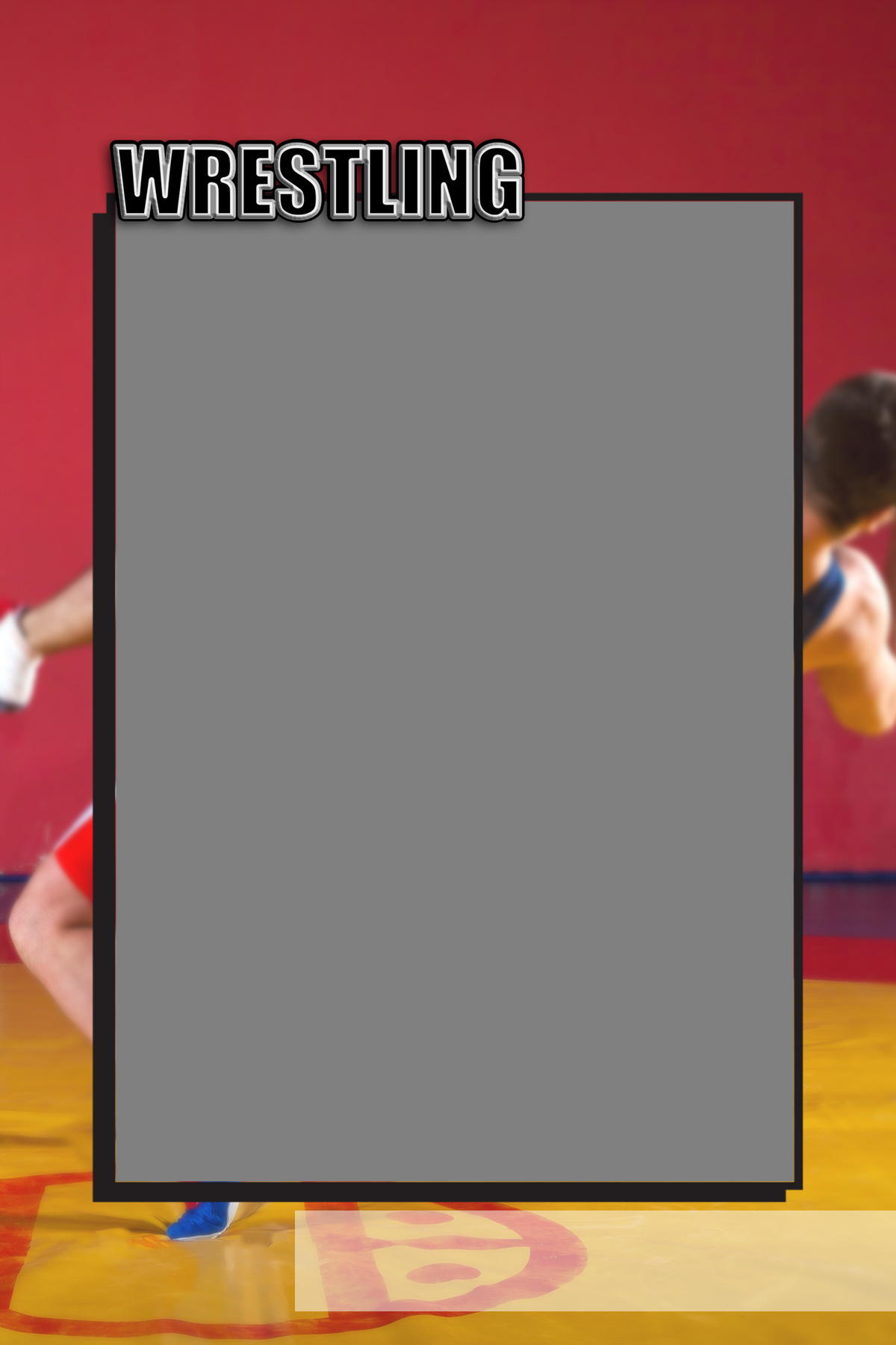 Sports Specific Wrestling Magnets 4x6 and 5x7