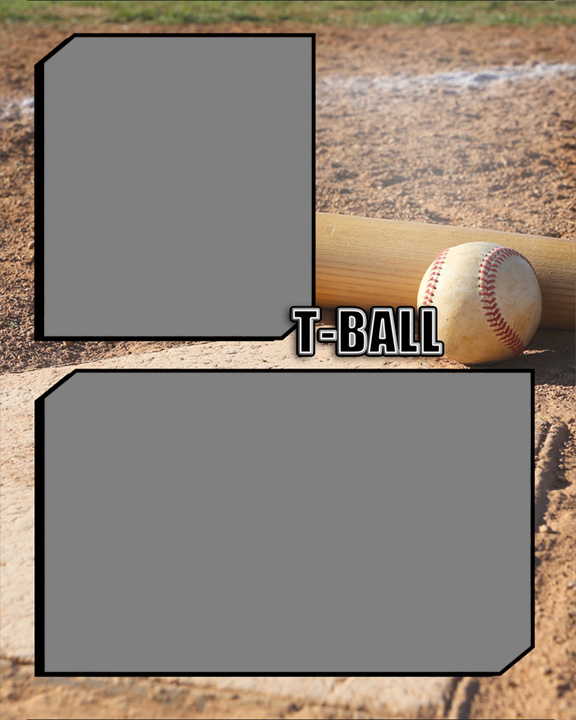 Sports Baseball Specific T Ball Memory Mate Sports Template
