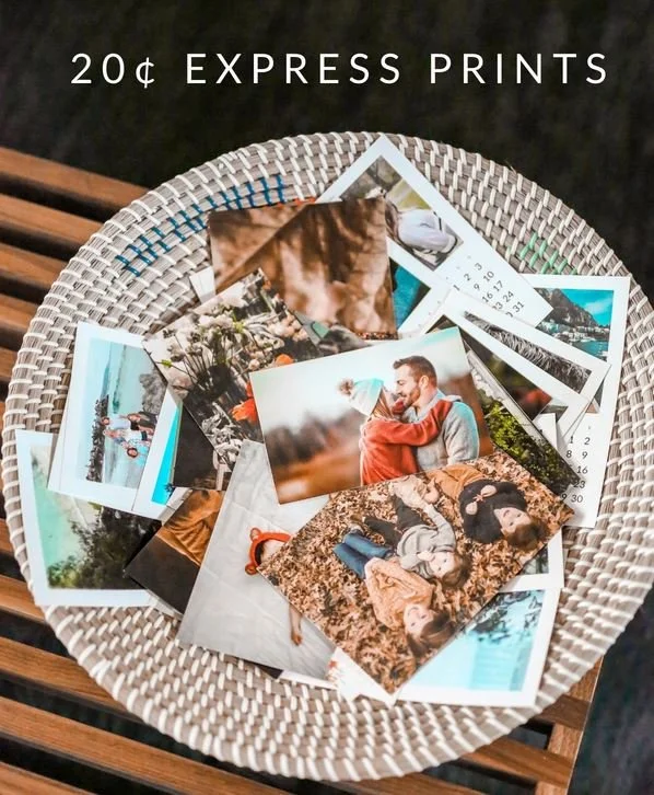 20¢ Small Express Prints Sale! — Color Inc Professional Photo and Home Decor Printing