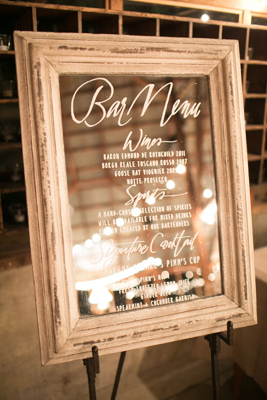 Julie Song Ink - Rustic Napa Wedding - Bar Sign.jpg