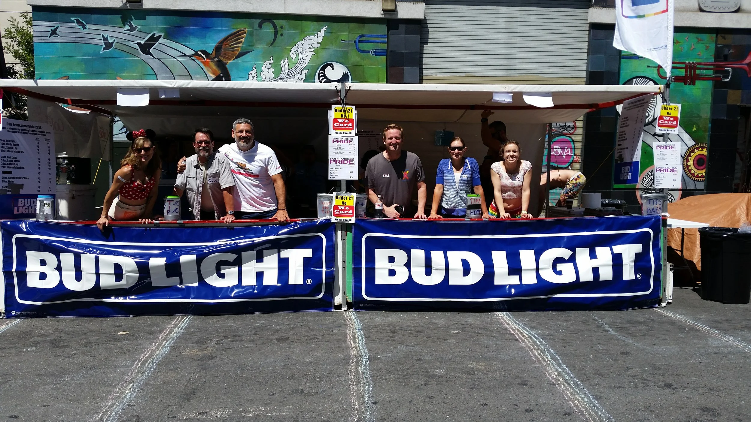 SF Pride 2017 - Healing Waters Donation Gates and Beverage Booth Volunteers Needed!