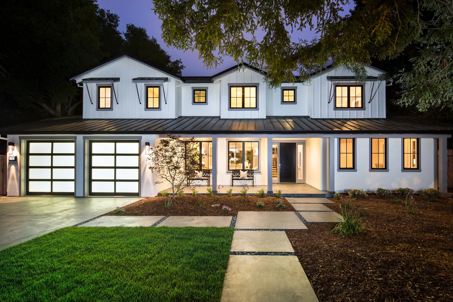 This beautiful new home is now SOLD. It was listed by DELEON REALTY http ://www.deleonrealty.com/property/2446/1325-oakhurst-avenue-los-altos-ca-us If you're thinking about building your dream home please call our office to make an appointment to meet our team. We look forward to hearing from you. Exceptional amenities and fine craftsmanship create warm, handsomely appointed haven within this brand-new 6 bedroom, 4.5 bathroom home of approx. 4,000 sq. ft. (per plans), which includes lot of approx. 0.39 acres (per survey) Exquisitely crafted interior is outfitted with quartz countertops, vaulted ceilings, speaker wiring, and wide-plank white oak hardwood floors, plus dimmable Lutron lighting and Baldwin hardware Many rooms enjoy flexible uses, and home also provides attached two-car garage and energy-efficient features like zoned heating and cooling, dual-pane JELD-WEN windows, and two tank-less water heaters MAIN LEVEL Inviting front porch opens to quietly dramatic foyer, where central, sky-lit staircase seems to float upwards, linking lower level with upstairs bedrooms Expansive dining room boasts outdoor access and soaring vaulted ceilings, and enjoys open layout with spacious living room to allow flexible entertaining arrangements Carrara marble accents mesmerizing kitchen, which is detailed with waterfall-edge quartz countertops and ceiling-height backsplashes, and is centered by immense island Efficient kitchen design features two sinks, bar seating, and high-end appliances that include Wolf dual-oven range, and adjacent mudroom can double as butler’s pantry and includes walk-in storage Opening to kitchen is dynamic space that holds both family and breakfast areas, providing stylish inset fireplace and vaulted beamed ceilings that soar well over 12 feet Privately arranged off foyer are sequence of rooms that includes two bedrooms and gorgeously tiled hall bath, which can be easily converted into in-law suite UPPER LEVEL Two spacious bedrooms and guest suite are topped with vaulted ceilings, and guest suite bathroom offers designer fixtures Hall bathroom is sky-lit and offers dual vanities and stunning shower surround detailed with abalone shells Sky-lit laundry center includes sink, tiered countertops, and accommodations for front-loading appliances Delectable master suite is considerably sized and enjoys extensive walk-in closet space and vaulted ceilings Luxuriously appointed master bathroom displays dual vanities, soaking tub with wall-mounted fixtures, and frameless glass shower GROUNDS LaCantina folding glass doors open from family room to rear terrace, allowing seamless indoor/outdoor entertaining Terrace includes plumbing for barbecue and fire-pit, and overlooks spacious, freshly landscaped backyard