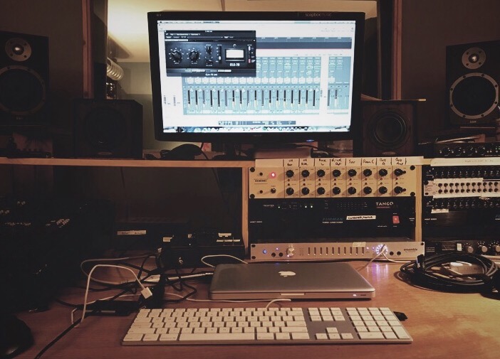 The tracks have been recorded. The mixing is underway. New music coming soon from The Local Void.
