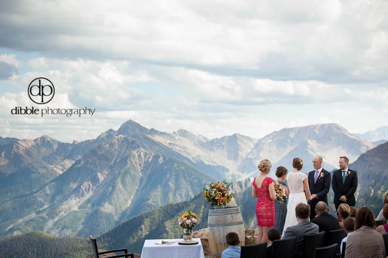 Mountain Wedding Ceremony