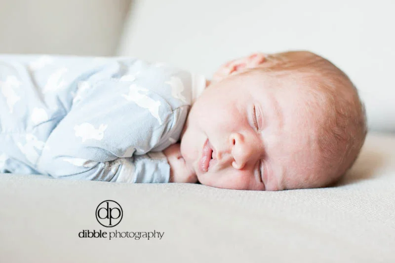 sleeping newborn