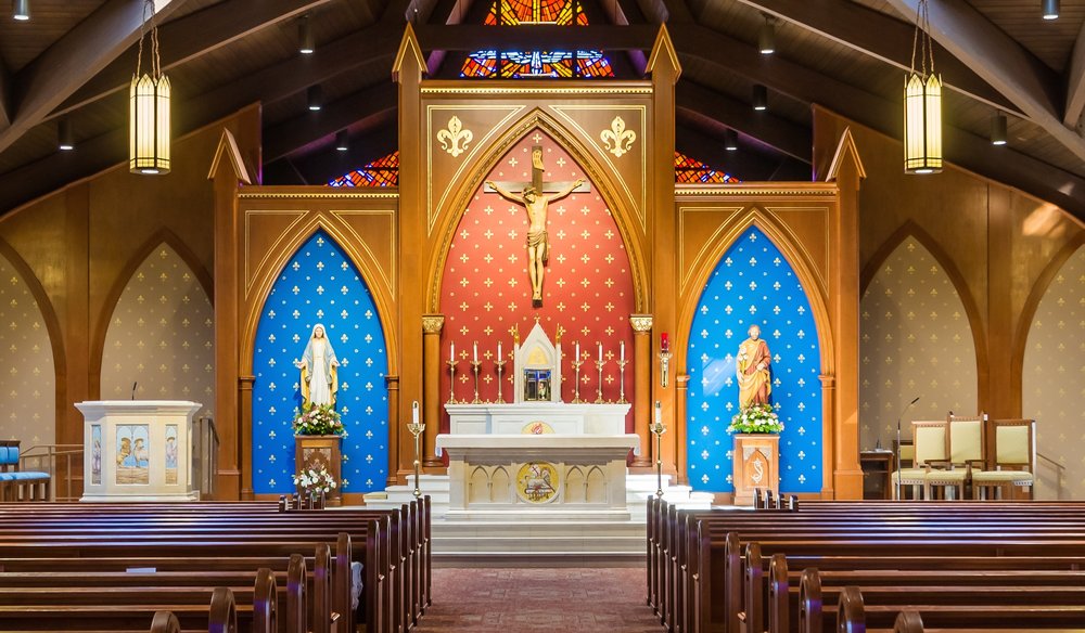 St. Louis Catholic Church Renovation in Virginia  —  O'Brien & Keane
