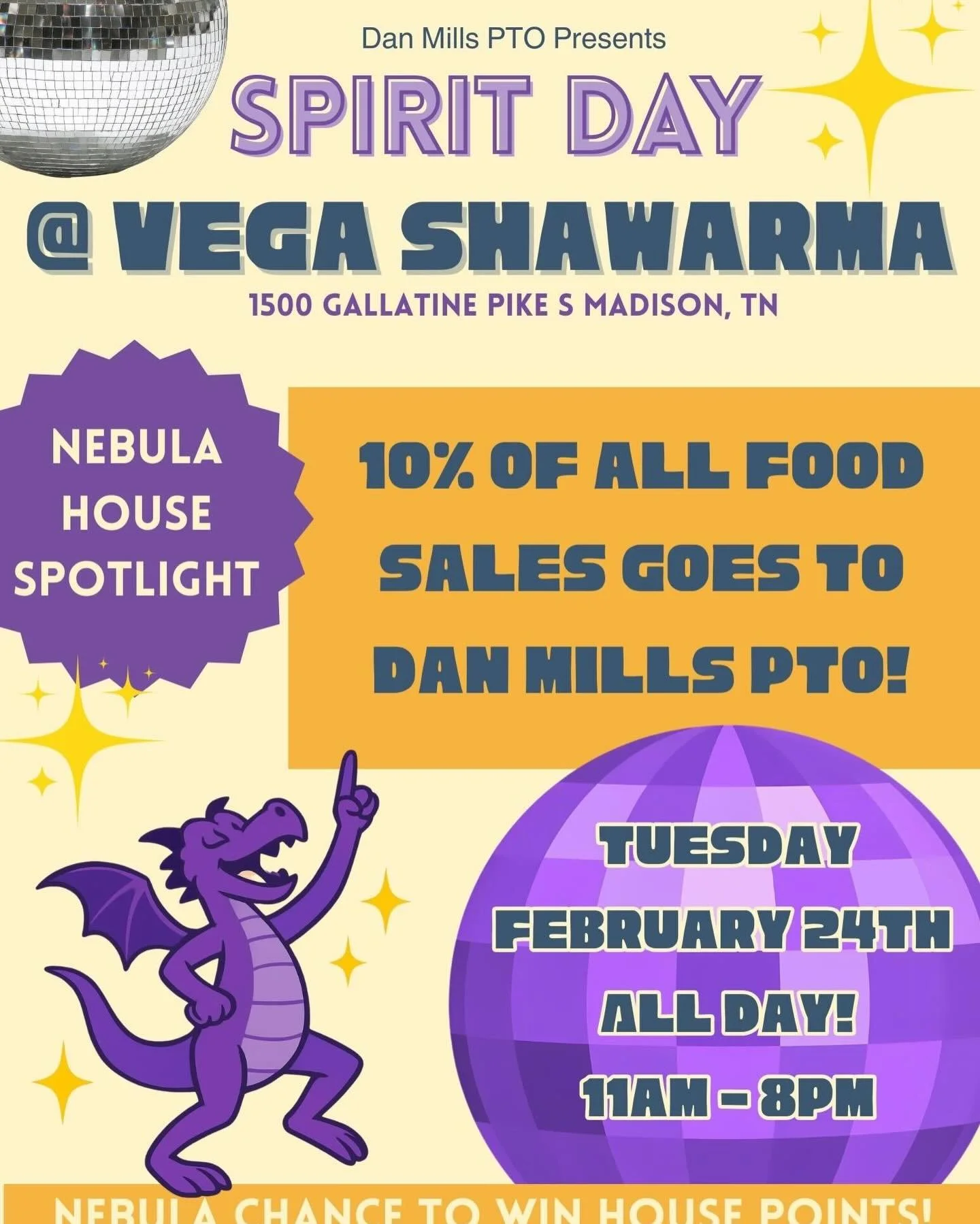 Everyone&rsquo;s fav Middle Eastern spot @vega_shawarma is hosting a Spirit Event on Tuesday Feb 24th!