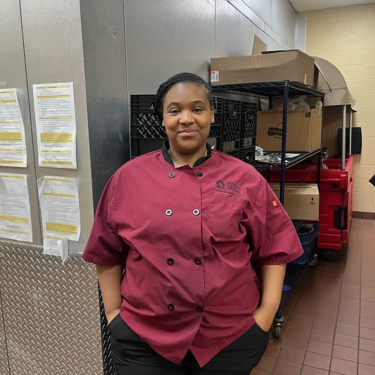 🍎 Happy School Lunch Hero&rsquo;s Day to our wonderful cafe staff members! 🥗

Cedric B.
Tory B.
Michael K.
Erica L.
Melanie P.