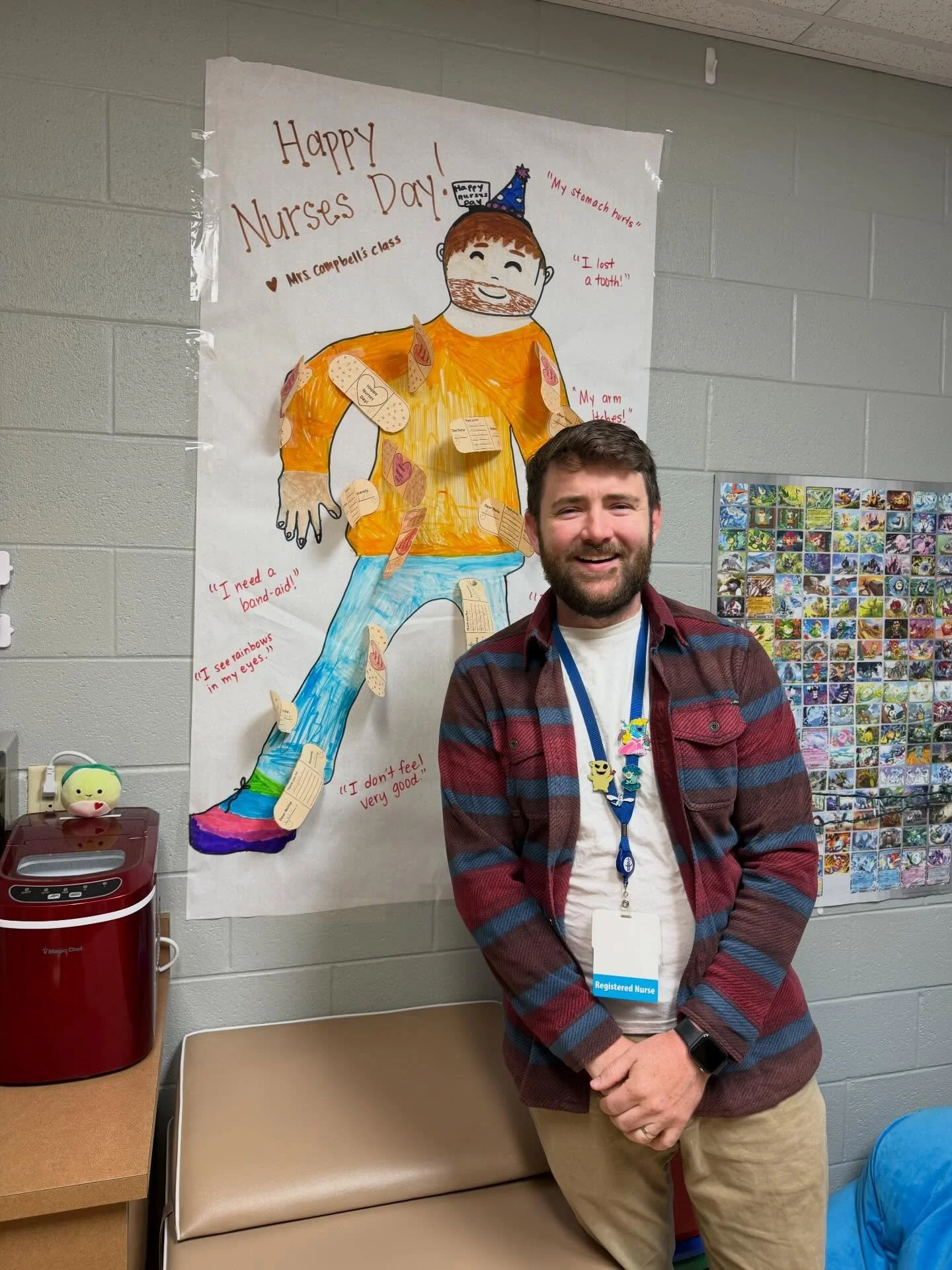 Happy School Nurse Appreciation Day to our very own Nurse Evan! Thank you for keeping the kids safe and healthy all year long! 🩺❤️🐉