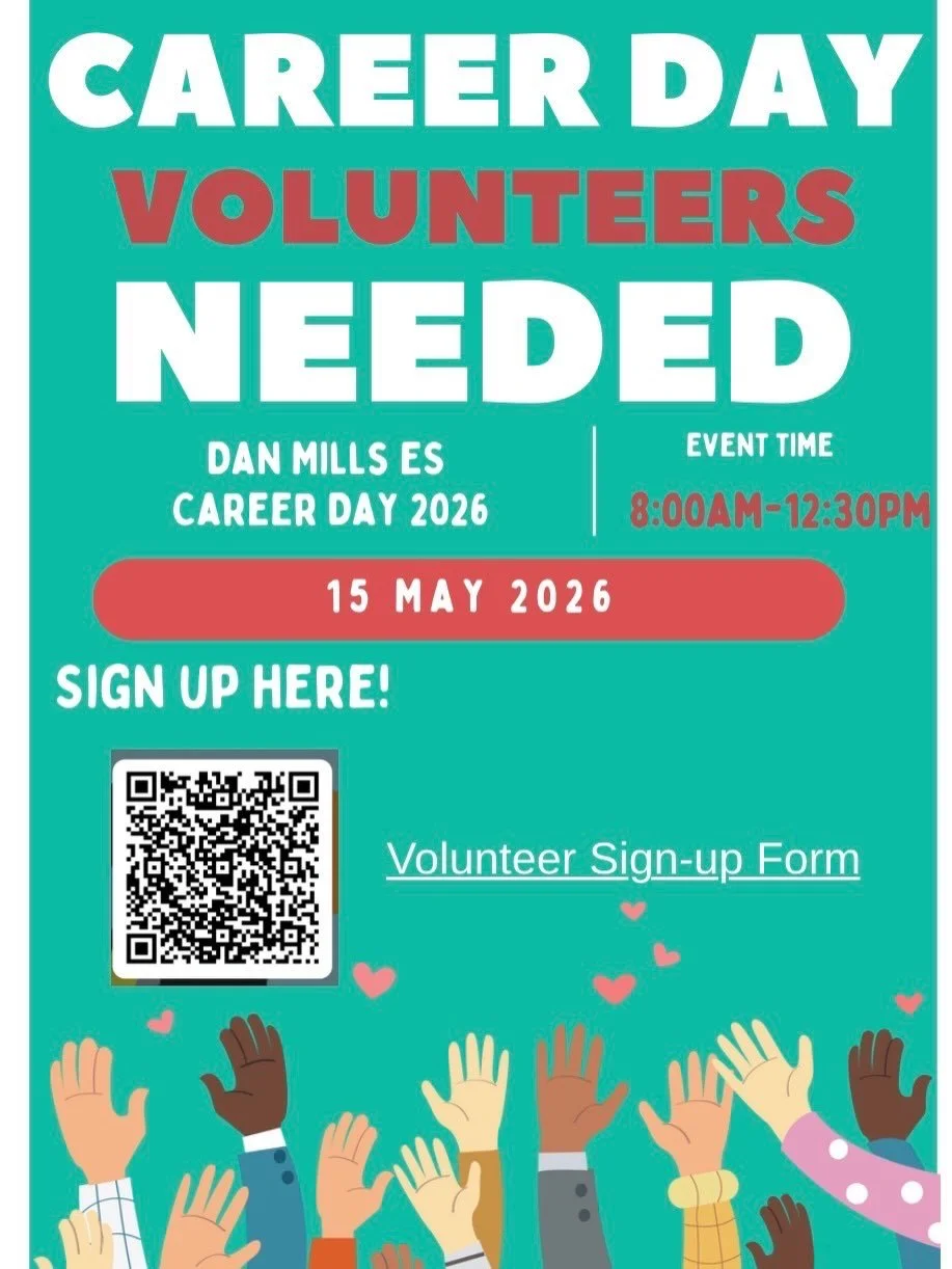Who has some free time on Friday morning? Career day is happening at school and we could use some help! Sign up! ❤️🐉