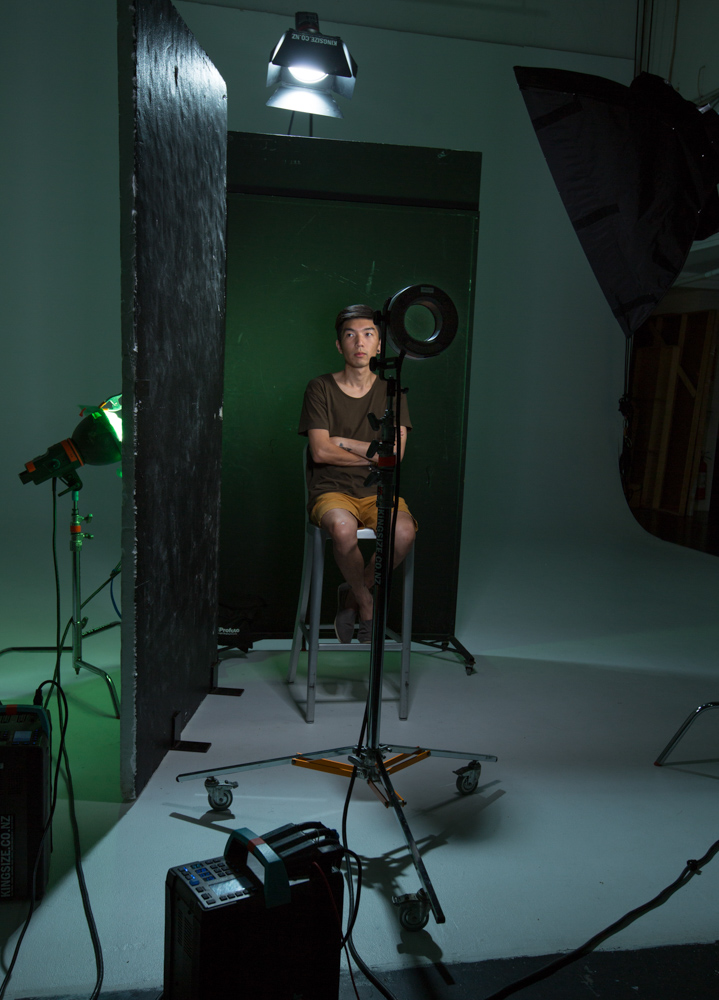 Portrait lighting set-up