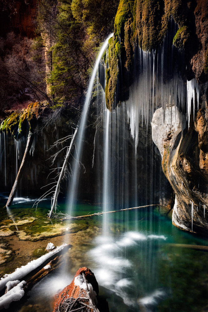 Hanging Lake, Glenwood Canyon, Colorado; Nikon D810, 24–70mm, f/16, 3s, ISO 31
