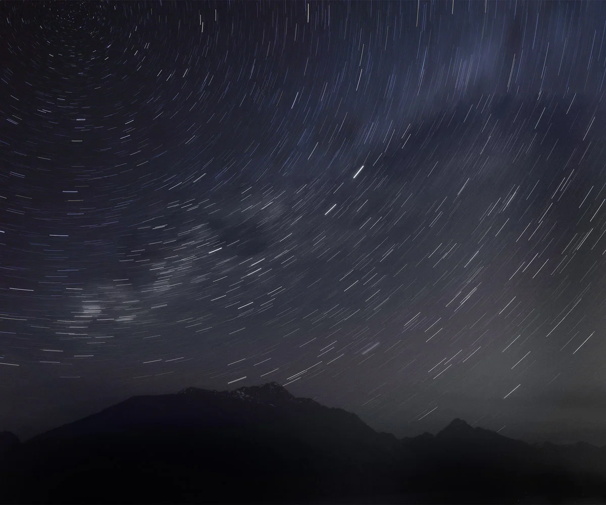 This is a stitch of two files; one of the sky and one with the mountain