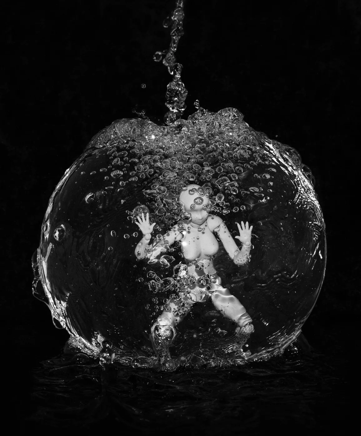Third: Kathy Richards, She is water, powerful enough to drown you, soft enough to cleanse you, deep enough to save you