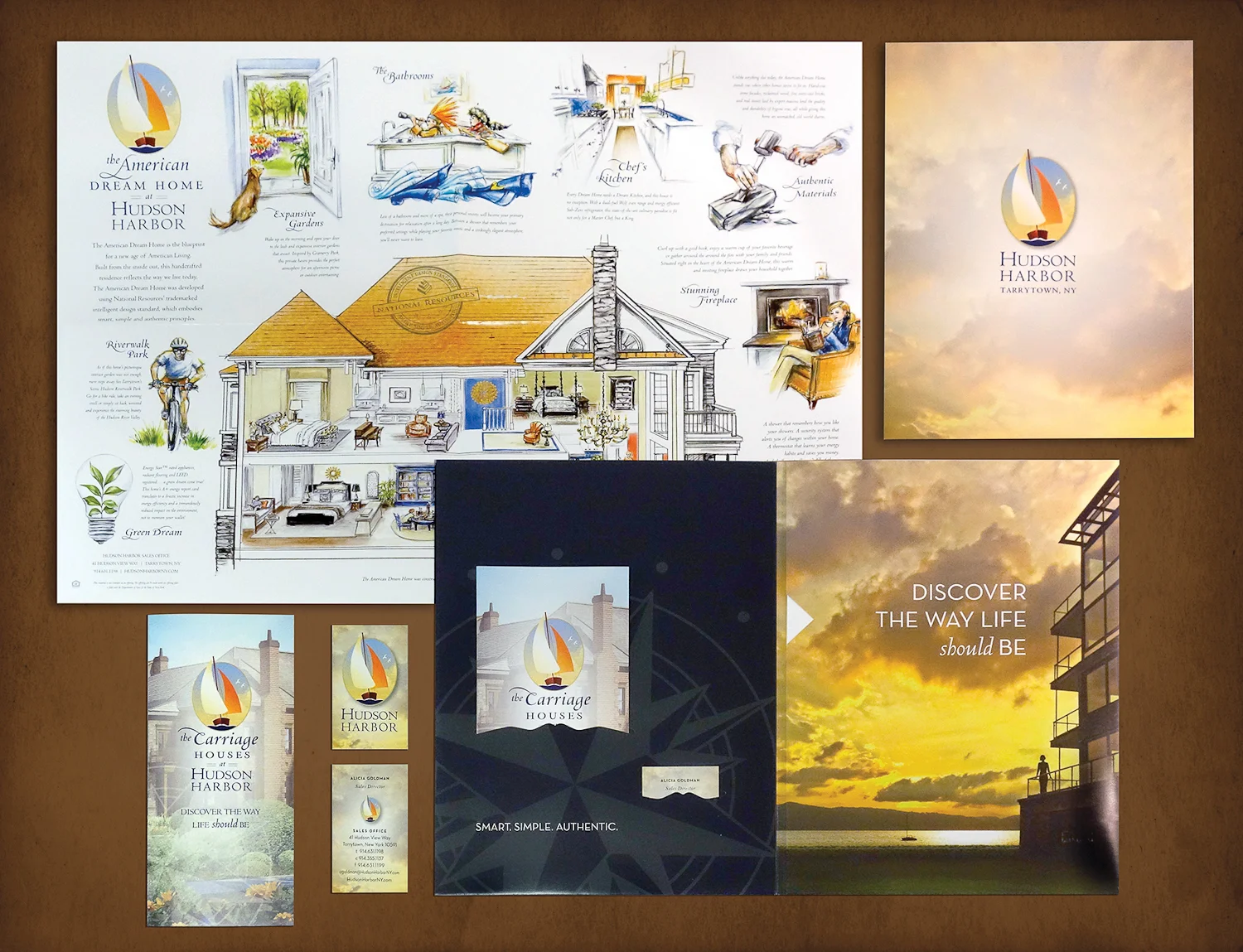 Hudson Harbor: Phase II Marketing Collateral