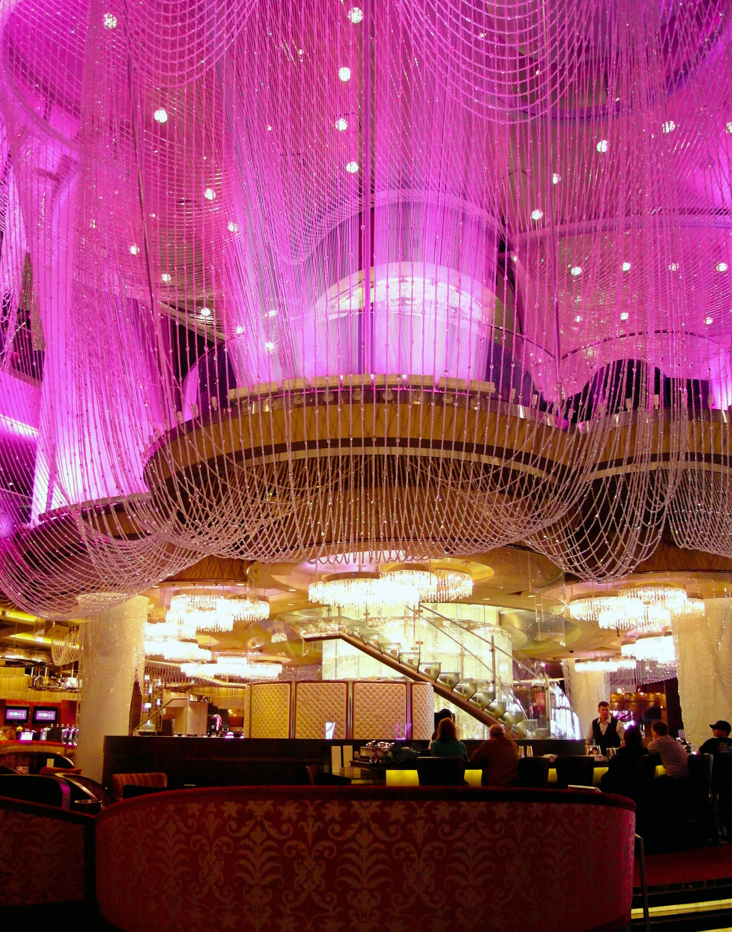 Chandelier at the Cosmopolitan Hotel and Resort