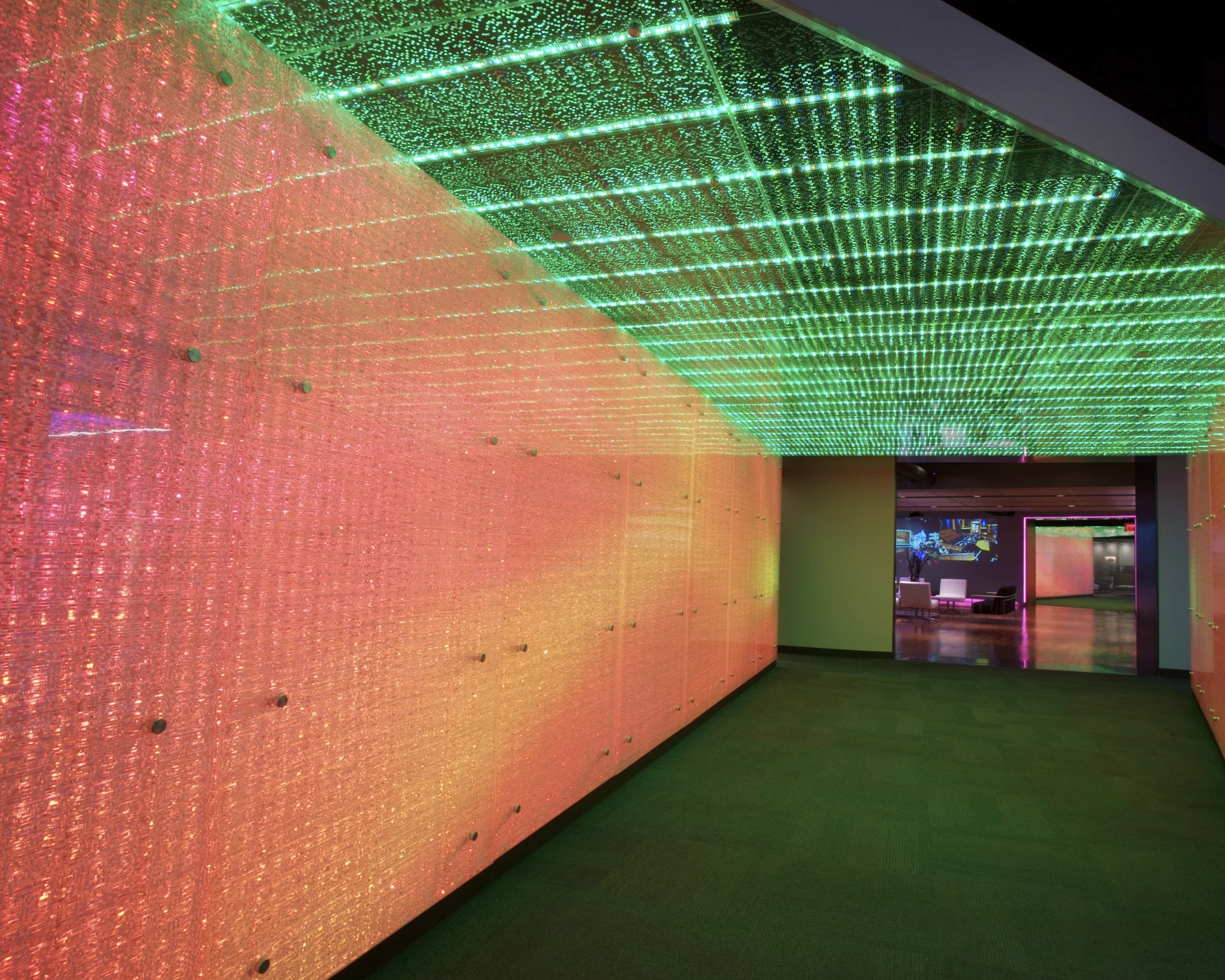 Color Kinetics Corporate Headquarters Focus Lighting Color Kinetics Corporate Headquarters