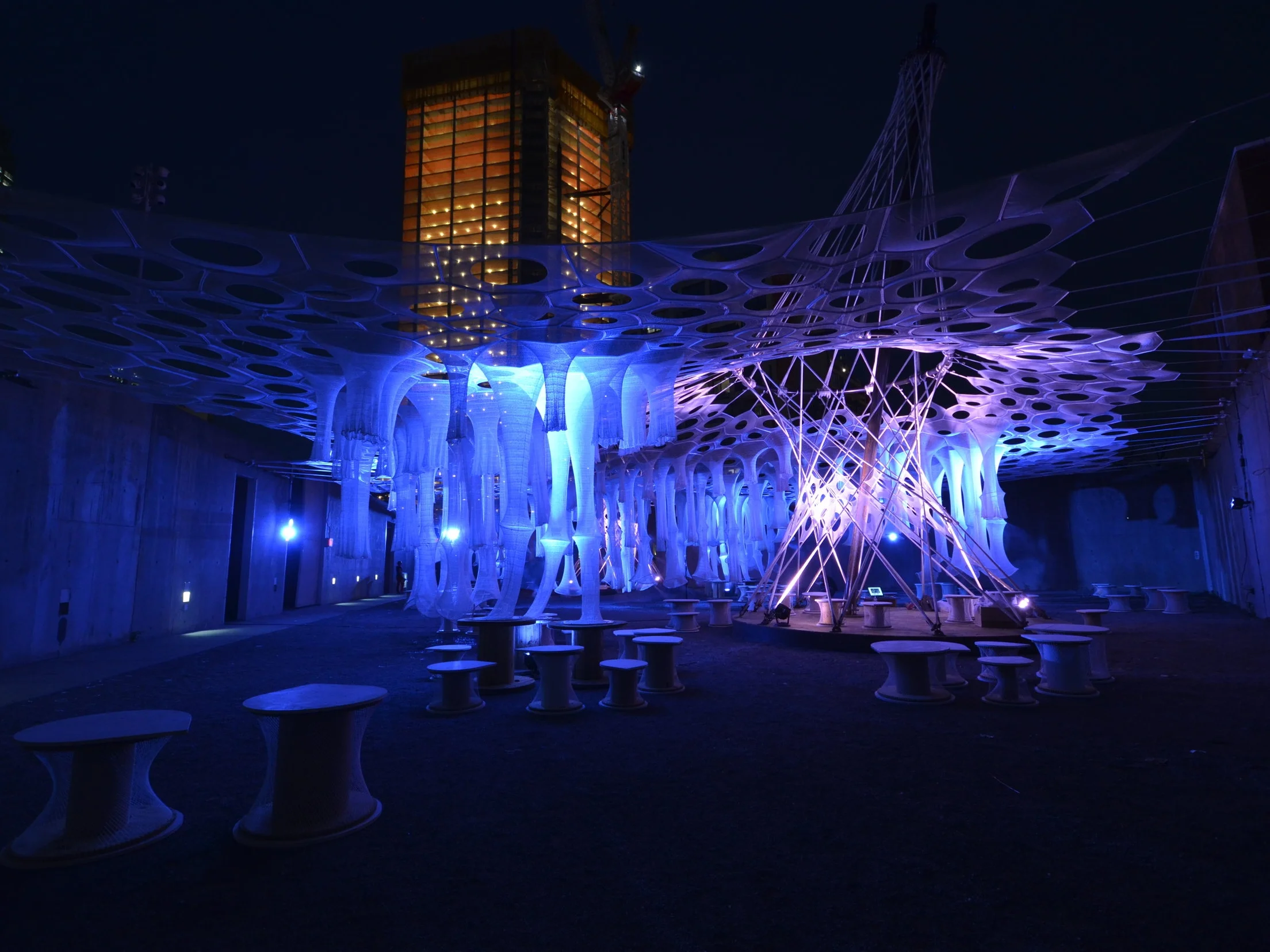 "Lumen" by Jenny Sabin