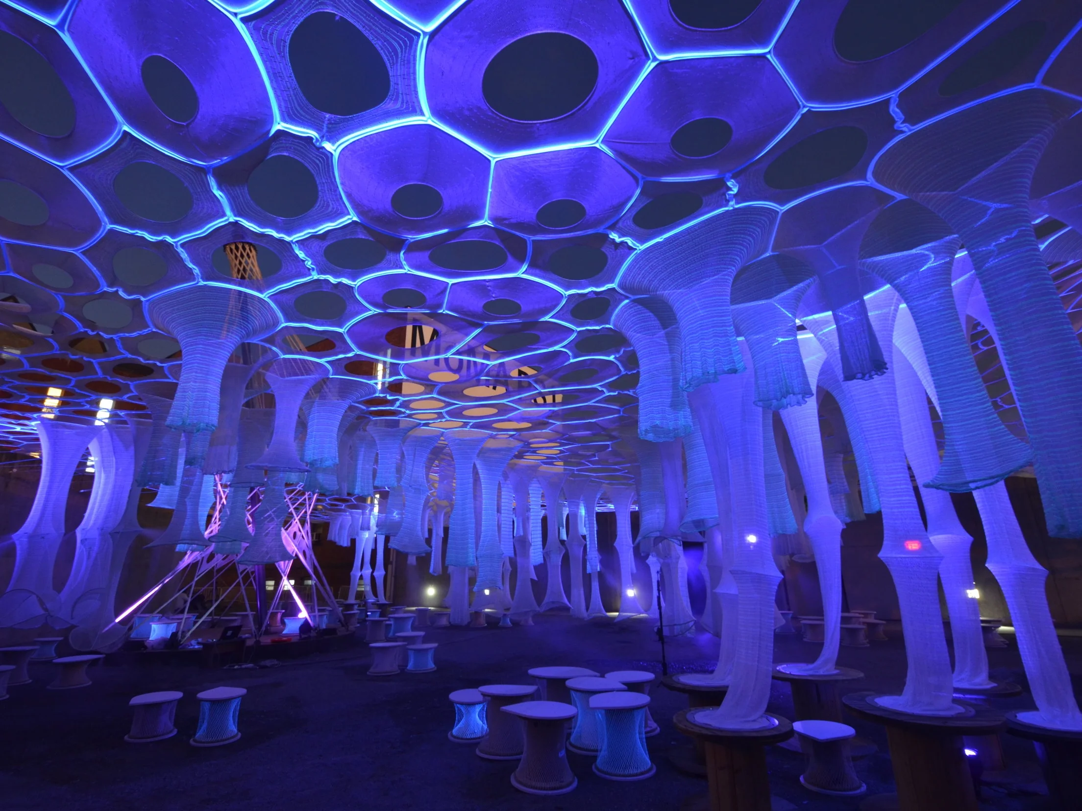 "Lumen" by Jenny Sabin