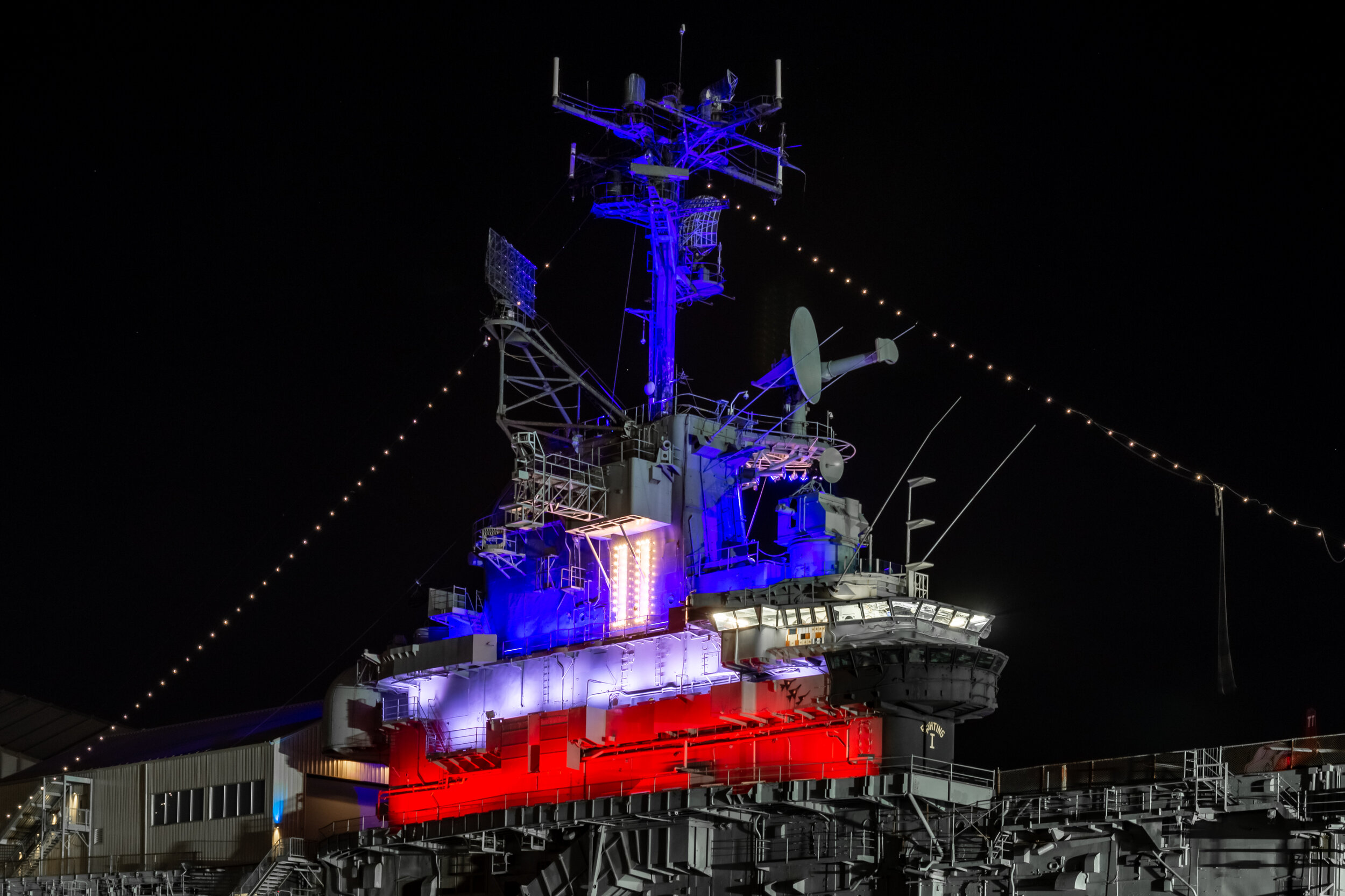 USS Intrepid Command Tower
