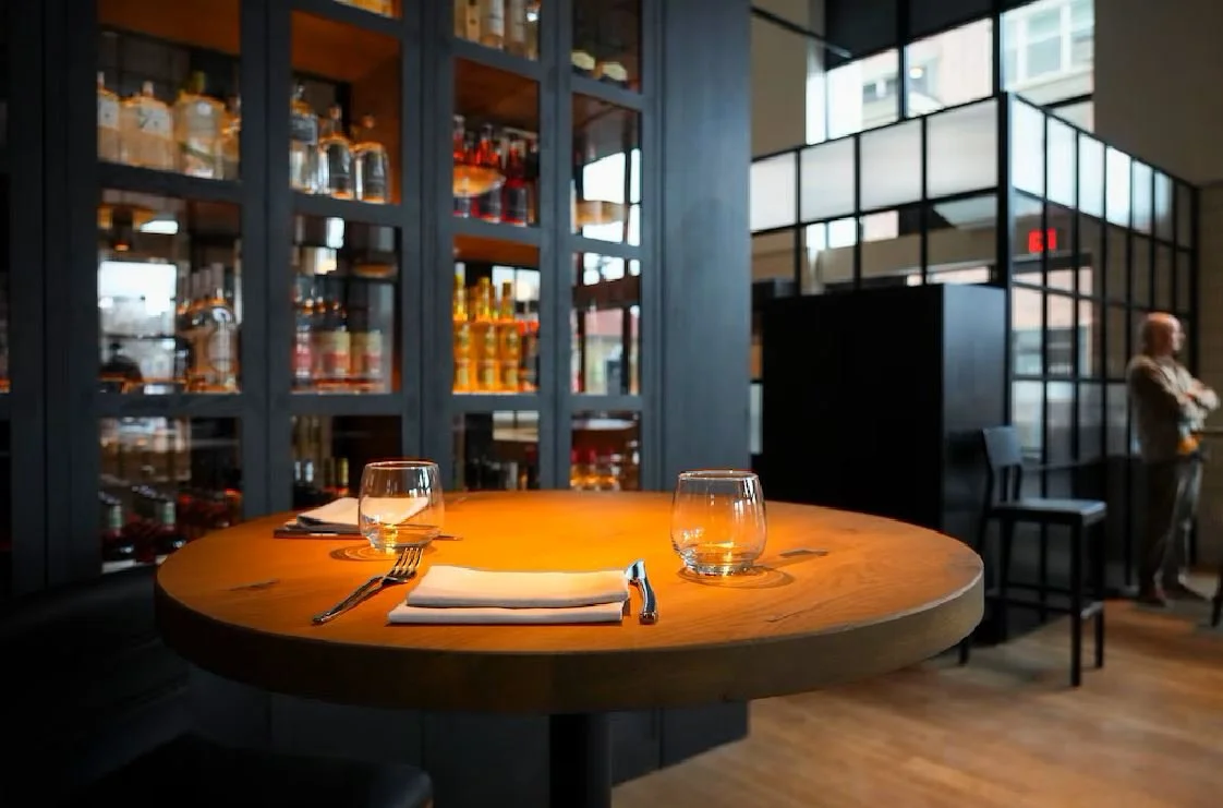 Hearth and Hill’s designers made sure the restaurant’s illumination was warm and welcoming