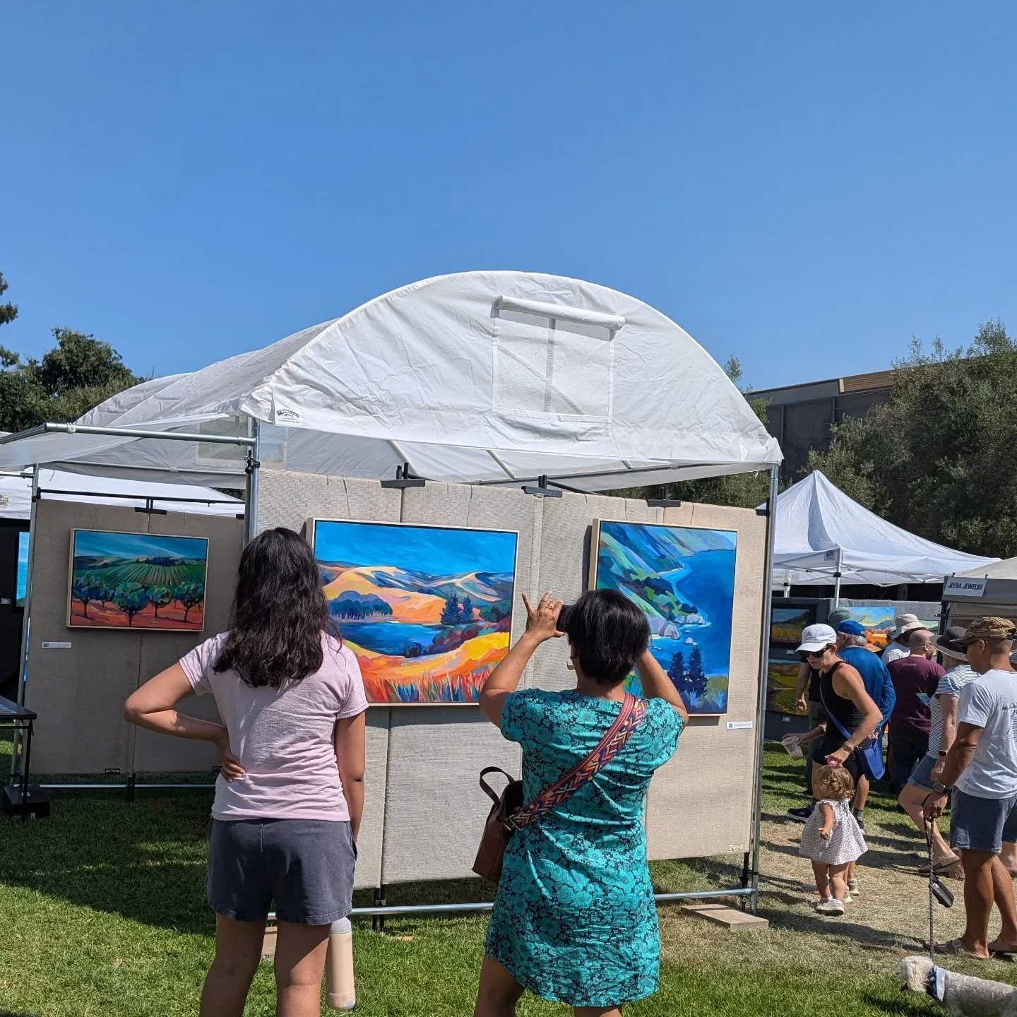 Thanks #LosAltosRotary for a great show last weekend. Lots of art found new homes.
#losaltosrotaryartshow #losaltos