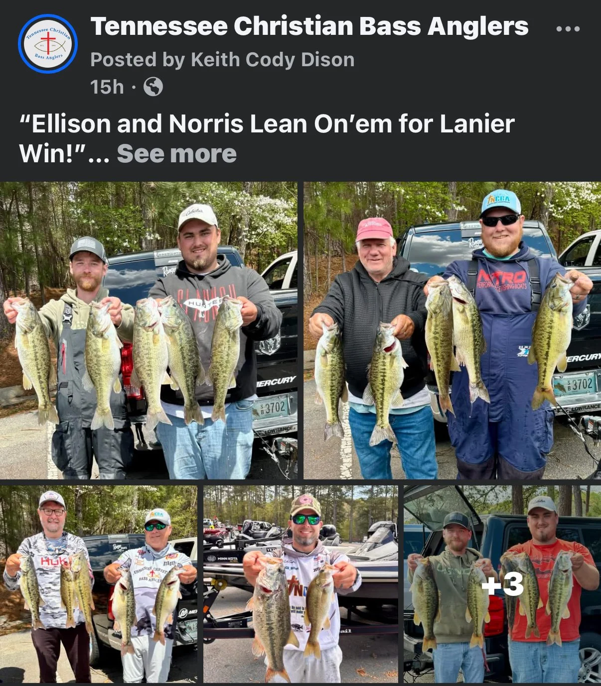 "Ellison and Norris Lean On'em for Lanier Win!"