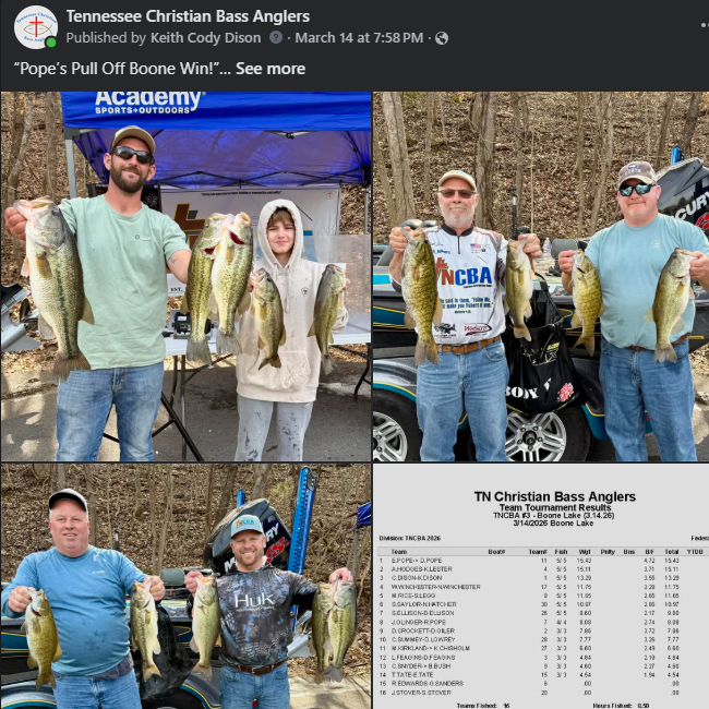 "Pope's Pull Off Boone Win!"