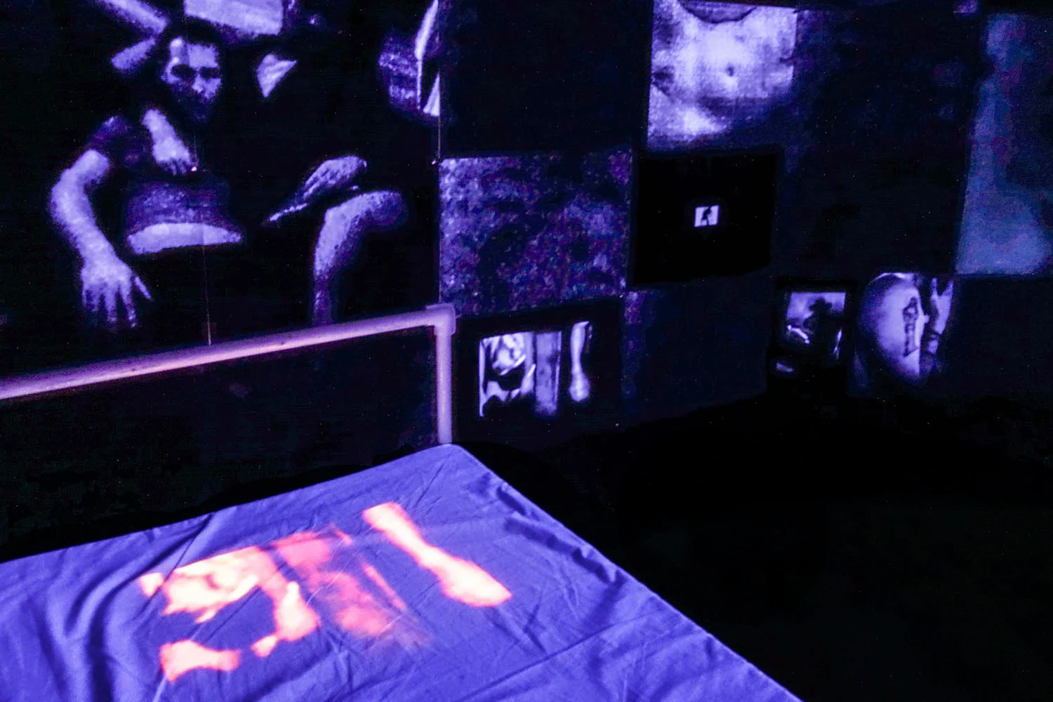 Still from "Anatomy of Desire" installation at Theaterlab NYC, March 2015