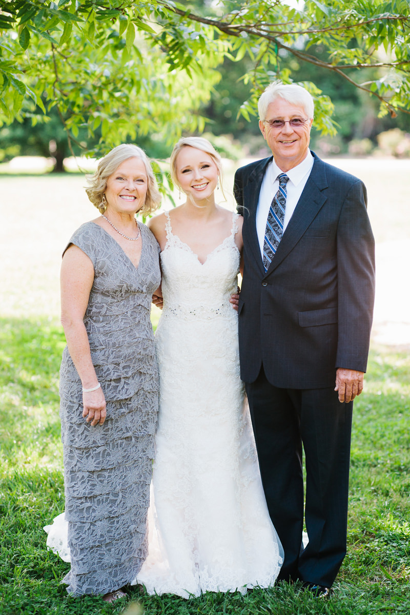 Bride and Parents