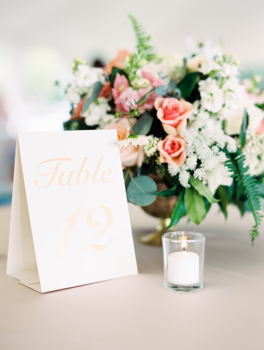 Floral Arrangement and Table Number Ideas