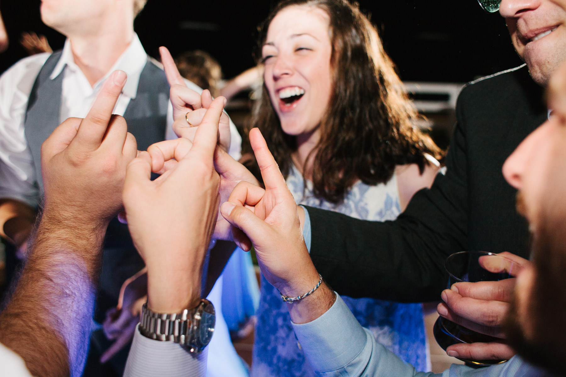 Wedding Guests Dancing