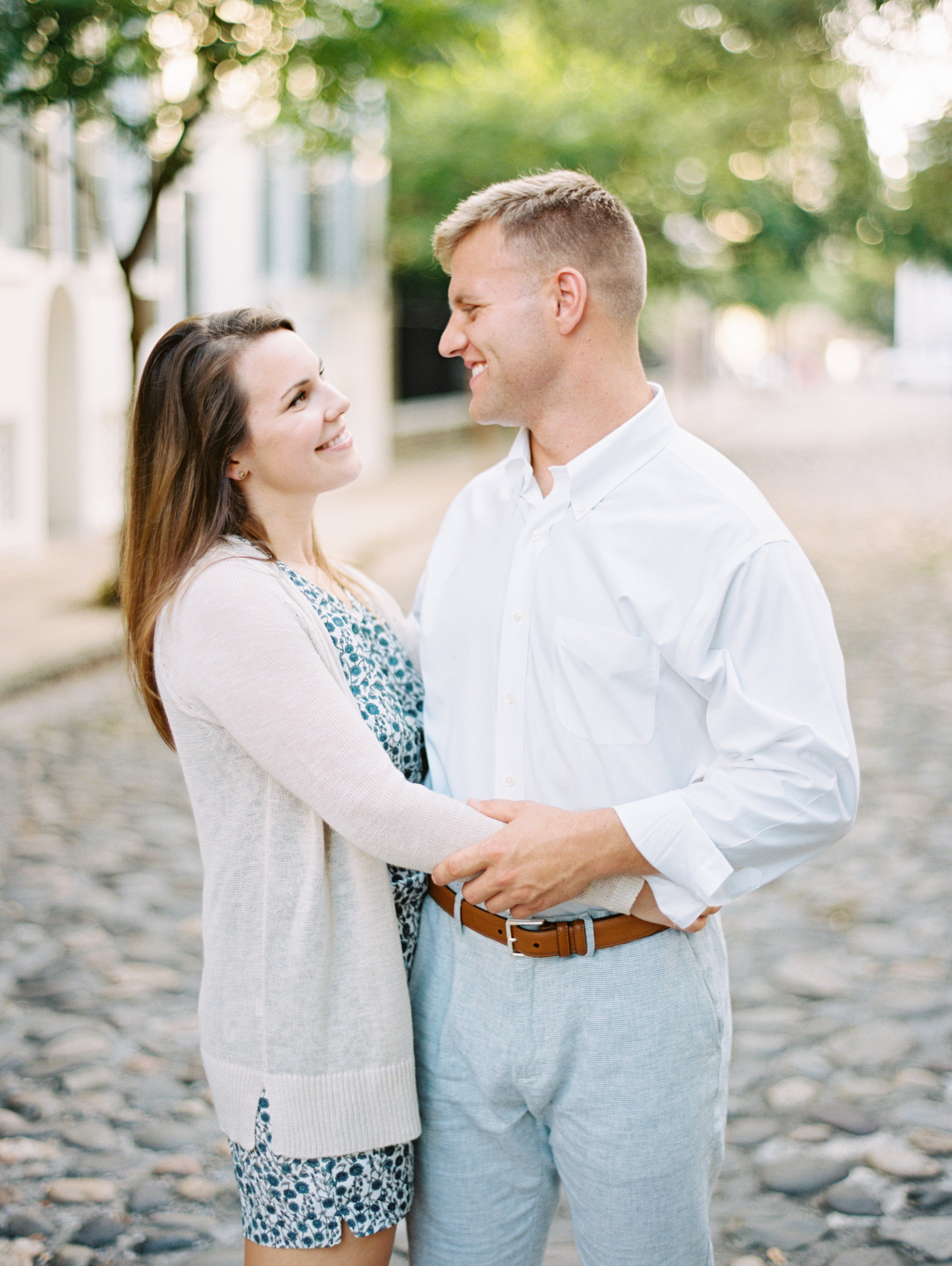 Downtown Charleston SC Engagement Session