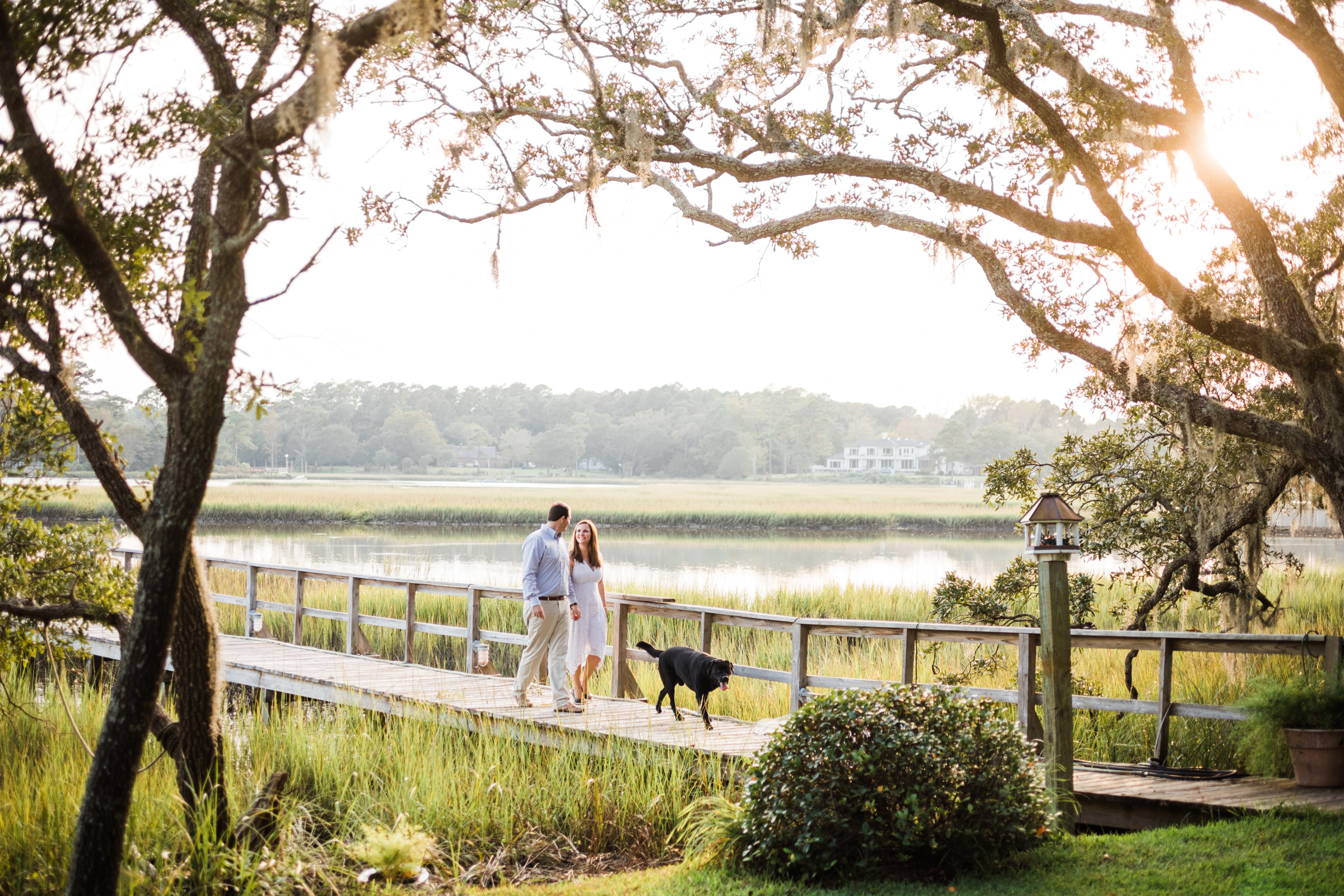 Wilmington NC Marsh Engagement Session