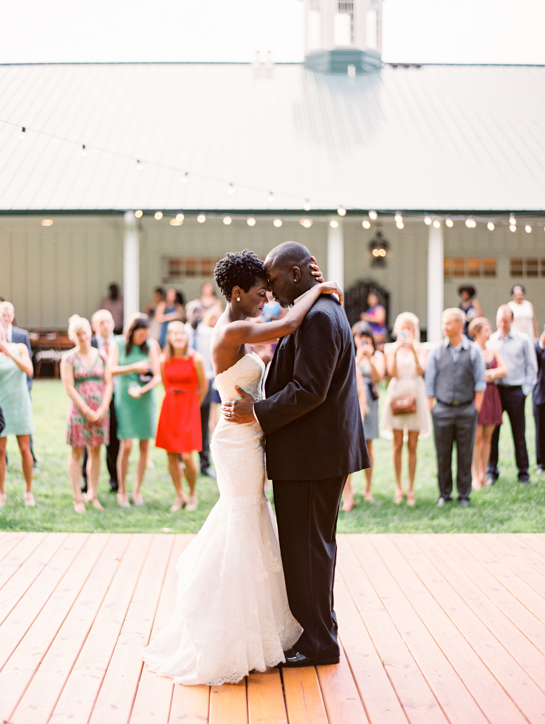 Mountain View Farm Wedding First Dance, Rougemont NC