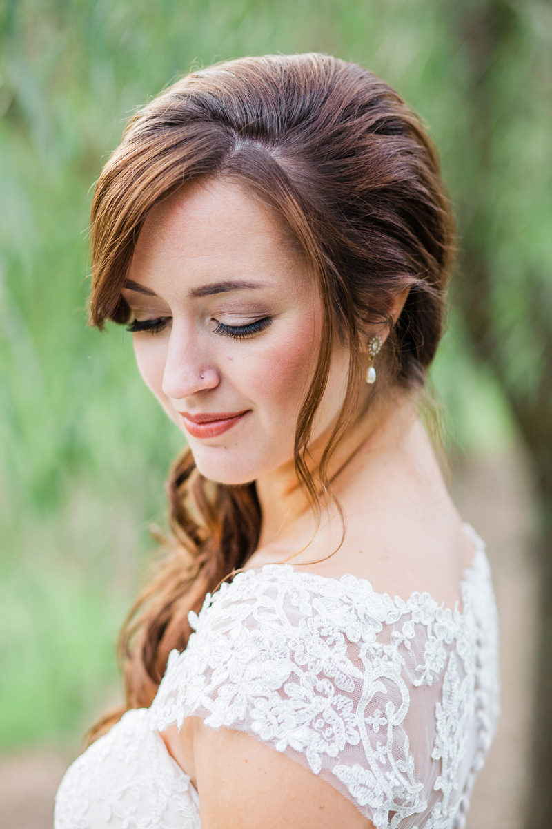 Barn at Woodlake Meadows Bridal Session, Bear Creek NC