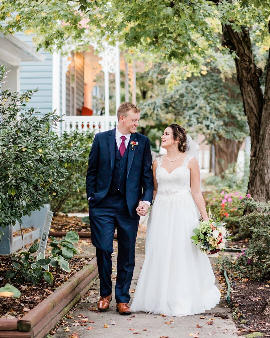 Hard to believe it's already been a year since Meagan &amp; Caleb's beautiful wedding day! Happy anniversary, you two!! 💕
.
.
.
.
.
.
. 
#incontrastimages&nbsp;#allsaintschapel #allsaintschapelwedding #raleighweddingvenue&nbsp;#raleighbride #downtow