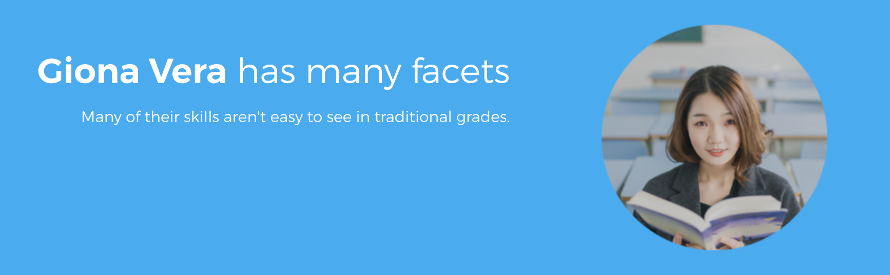 Use images of people to humanize the data