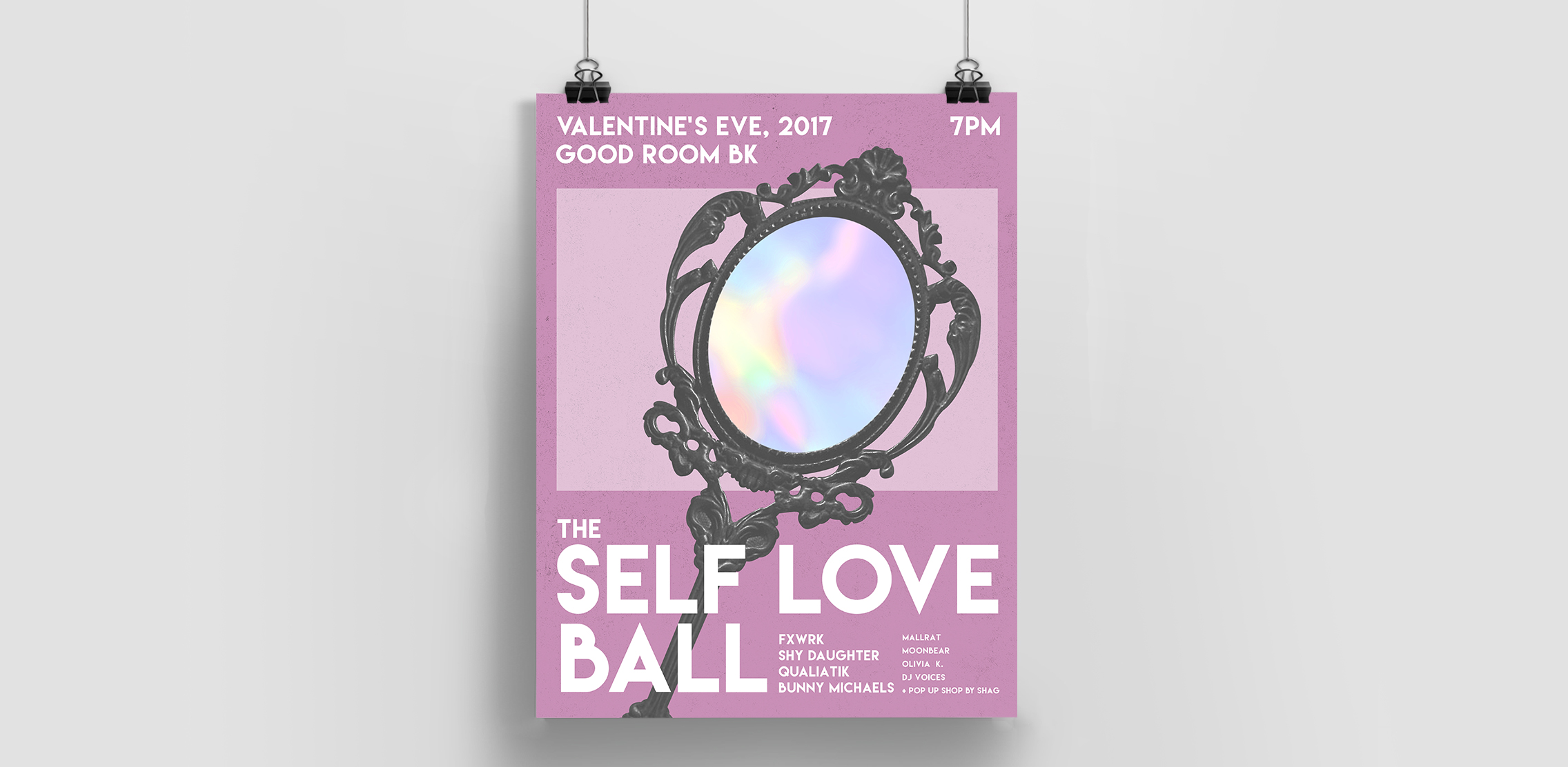 Poster for The Self Love Ball at Good Room, BK