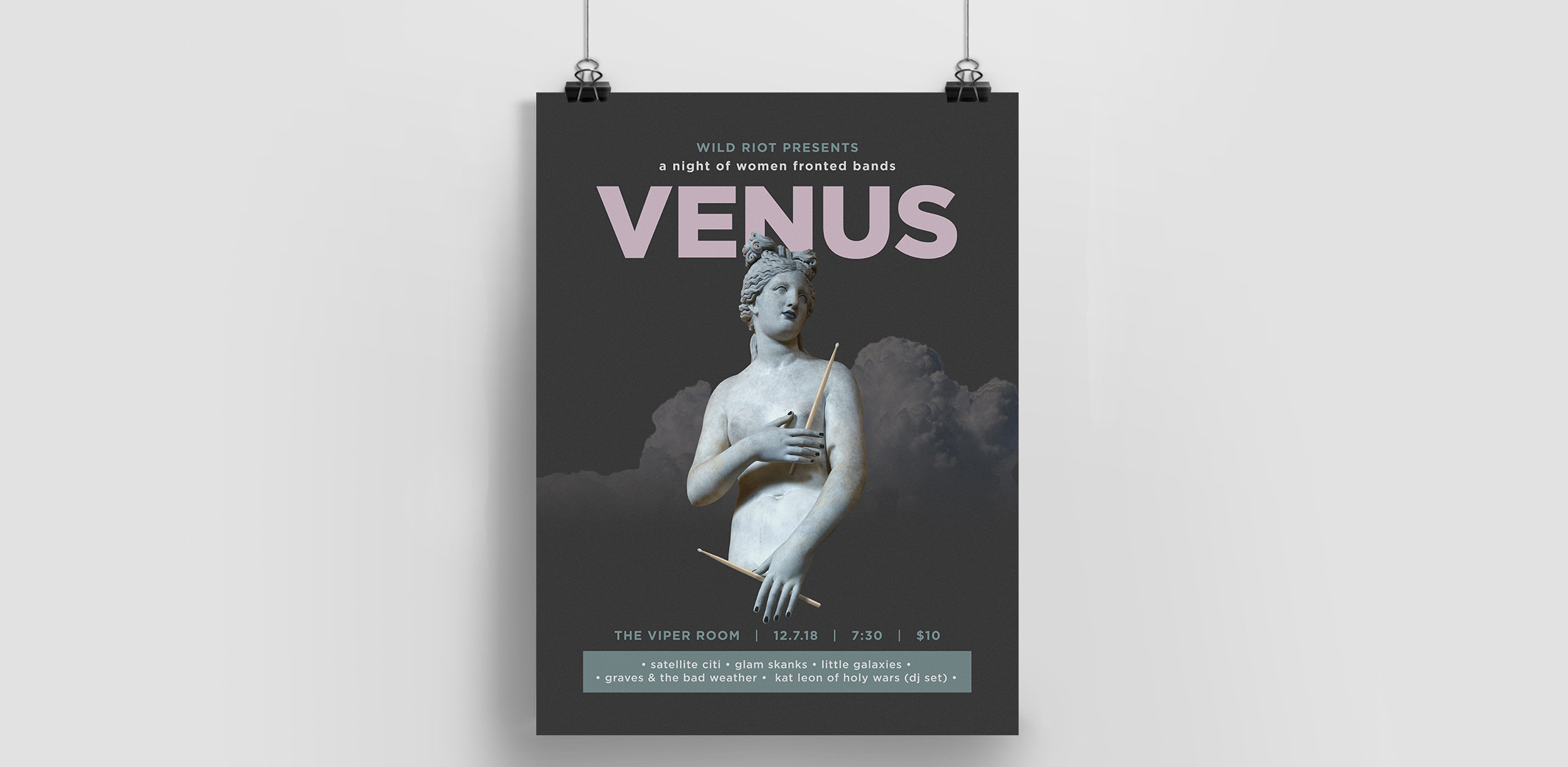 Poster for Venus at the Viper Room, LA
